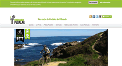 Desktop Screenshot of bidasoakopedalak.com
